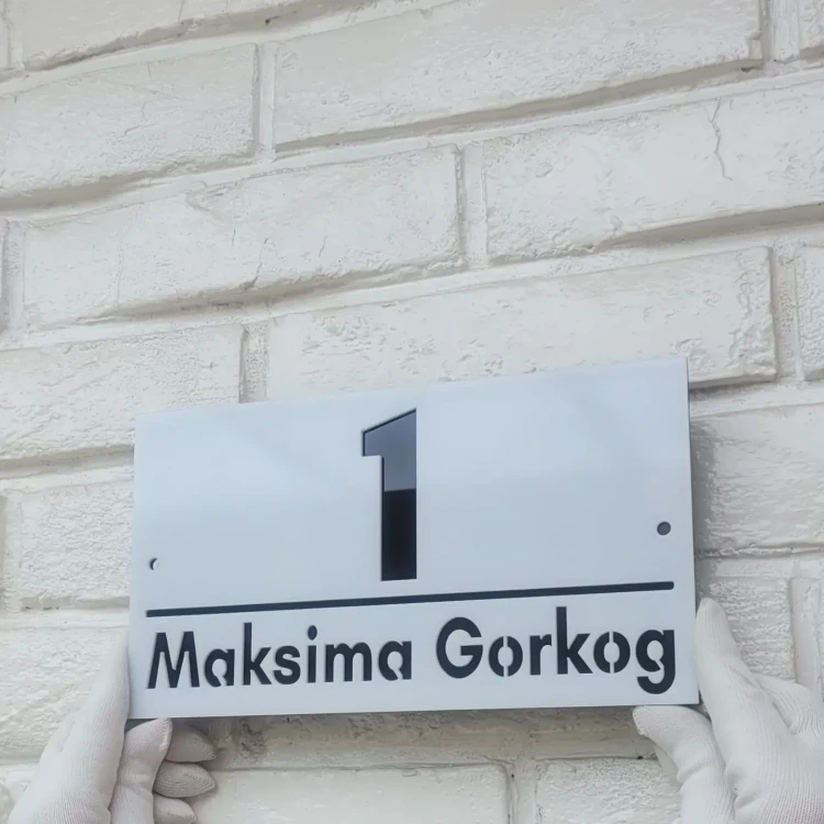 Galerija slika brojeva za kuće i objekte