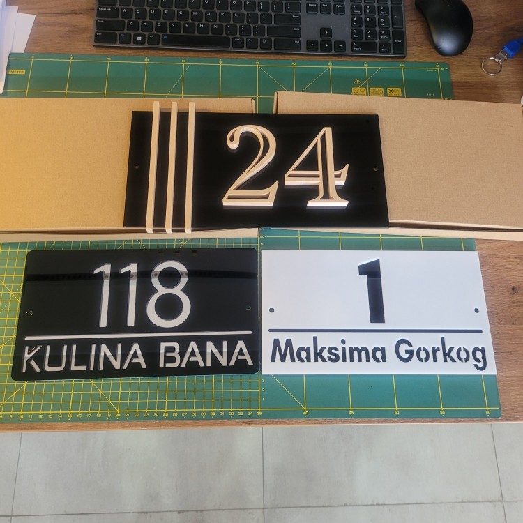 Galerija slika brojeva za kuće i objekte